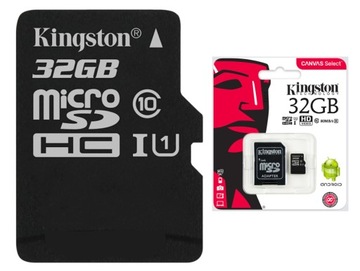 КАРТА ПАМЯТИ KINGSTON 32 ГБ MICRO SD класс 10 UHS