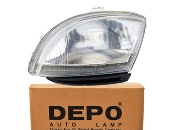 FIAT SEICENTO REFLEKTOR LAMPA H4 LEWA DEPO
