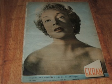 EKRAN 2/1959 M Presle, B Krafftówna, M Wachowiak