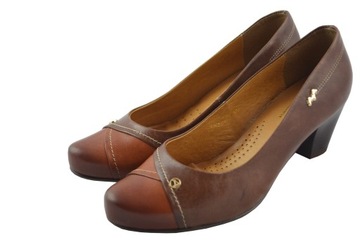 AGA BROWN LEATHER PUMP r37 АКЦИЯ-ХИТ БУТОМАНИЯ