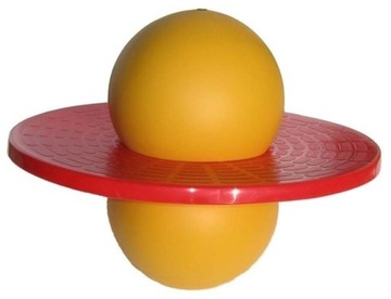 Piłka Do Skakania UFO 37cm Ćwiczenie Równowagi żół