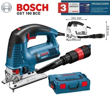 ЛОЗБИК BOSCH GST 160 BCE L-BOXX 136 + МЕРКА 5М