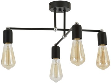 Современный подвесной светильник Edison Loft, медный хром