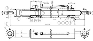 ГИДРАВЛИЧЕСКИЙ ЦИЛИНДР 490 METAL TECHNIK