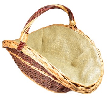 Каминная корзина плетеная WOOD BASKET XL ДЖУТ