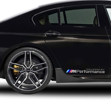 НАКЛЕЙКА «POWERED BY BMW M PERFORMANCE FRAME»