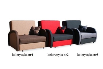 Sofa Zuzia - amerykana - rozkładana, sofka jedynka