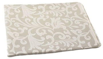 OBRUS PLAMOODPORNY 110x160cm biały, ecru ŚLICZNY!!