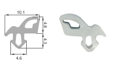 S-1172 A Уплотнитель оконный ALUPLAST