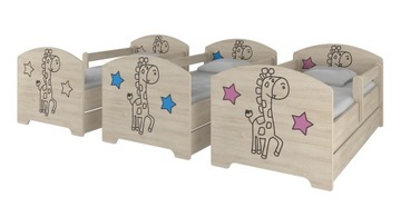 Кровать OSKAR BABY BOO 140х70, матрас из кокосовой пены