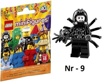 LEGO 71021 MINIFIGURES CHŁOPIEC PAJĄK NR 9