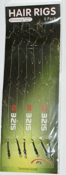 Przypon włosowy hak 2 dł ok20cm plecionka 0,16mm