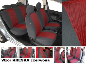 MERCEDES KLASA A W169 POKROWCE SAMOCHODOWE welur