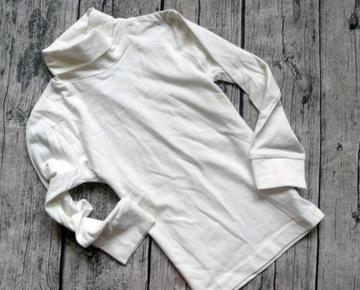 ZARA NOWA KOSZULKA BLUZKA Z GOLFEM GOLF ECRU 118