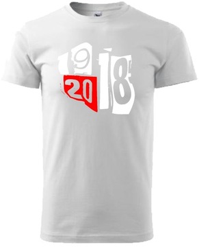 Koszulka Patriotyczna 1918 2018 T-shirt r. 5XL