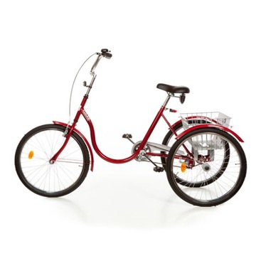 3-КОЛЕСНЫЙ ВЕЛОСИПЕД 24 ДЮЙМА Взрослые 3-КОЛЕСНЫЕ