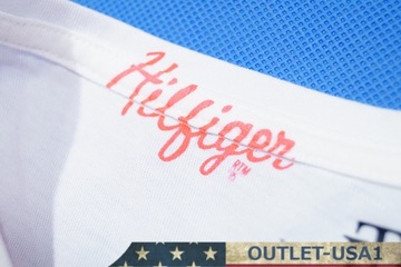 TOMMY HILFIGER T-Shirt Damski RÓŻOWY Roz: S