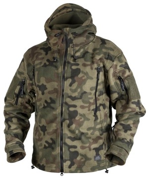 Мужская толстовка Polar HELIKON PATRIOT Fleece WZ.93 PL WOODLAND L