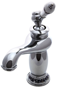 фото ориг. №3, Washbasin faucet freestanding retro chrome gloss