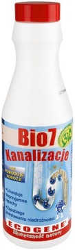 Bio 7 Kanalizacje 500 g UDRAŻNIANIE RUR Szambo