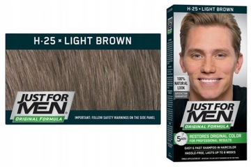 Just For Men Odsiwiacz Szampon Do Włosów Jasny Brąz H-25
