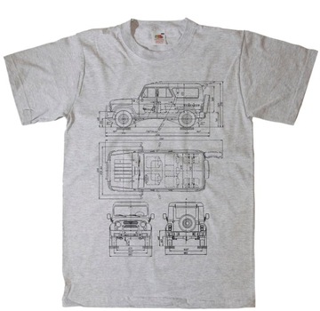 UAZ 3153 koszulka z nadrukiem T-SHIRT ŁAZIK S-2XL