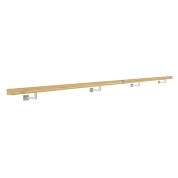 фото ориг. №3, Handrail wall-mounted wooden 40x40 440cm oak color