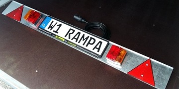 ПЛАСТИНА С ОСВЕЩЕНИЕМ ПРИЦЕП ПРИЦЕП