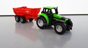 Трактор Siku 1632 Deutz Agrotron Krampe самосвал