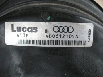 Servo hamulca serwo 4D0612105A Audi A8 D2 4.2 v8