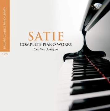 ERIC SATIE Kompletne dzieła fortepianowe (6CD)