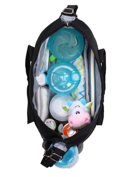1423/03 СУМКА SMART SO CITY ЧЕРНАЯ BabyOno