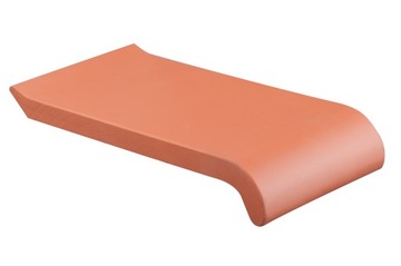 Parapety Zewnętrzne Ceramiczne 18 cm CEGLASTY mat