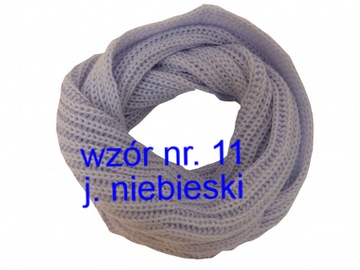 MODNY KOMIN SZALIK TUBA ÓSEMKA roz. UNIWERSALNY