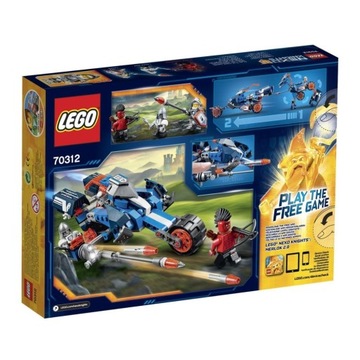 LEGO BLOCKS 70312 NEXO KNIGHTS Механическая лошадь Лэнса