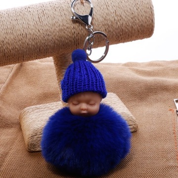 BRELOK LALECZKA POMPON KEYCHAIN ZAWIESZKA DO KLUCZ