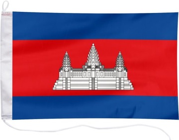 Flaga Kambodży bandera jachtowa Kambodża 30x20cm