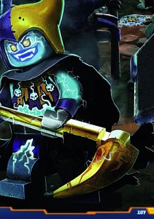 karta puzzel puzzle nr 107 Lego Nexo Knights 2