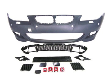 БАМПЕР BMW E60 /E61 07/03-07 M-ПАКЕТ PDC + SRA