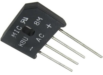 Mostek prostowniczy 8A 1kV 1000V KBU8M (4346)