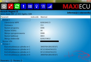 CITROEN Полная диагностика MAXIECU ABS DPF OBD2 SRS