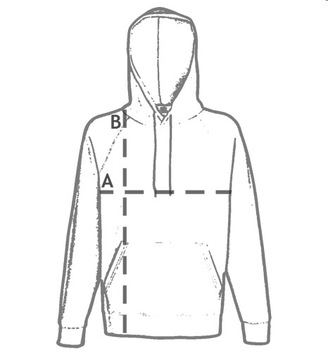 ХУДИ - FRUIT OF THE LOOM - CLASSIC 3XL