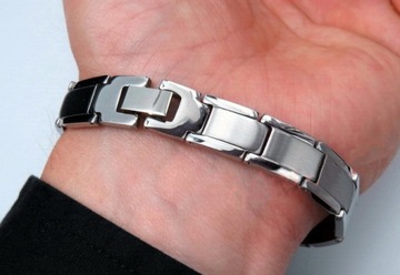 МУЖСКОЙ СЕРЕБРЯНЫЙ БРАСЛЕТ, ХИРУРГИЧЕСКАЯ СТАЛЬ 316L