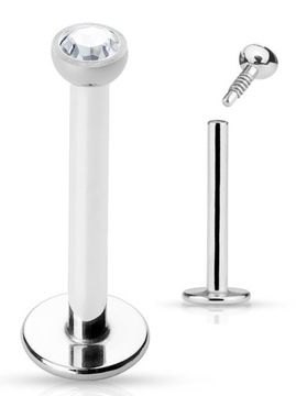 LABRET DO WARGI BRODY UCHA TRAGUSA 1/6/2 mm