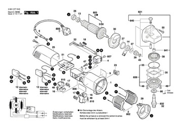 РОТОР BOSCH GWS 850 CE 850 C ОРИГИНАЛ