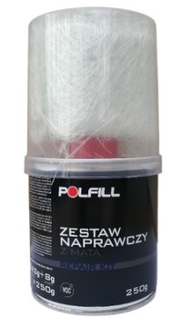 POLFILL Zestaw naprawczy z matą do korozji 250g