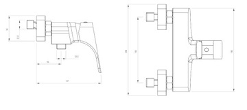 фото ориг. №5, Shower mixer deante hyacinth bqh b400 black