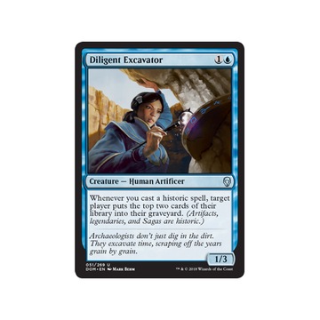MTG 2x Diligent Excavator (Uncommon)