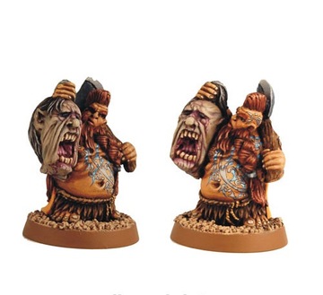 Фигурка РПГ Warhammer Dwarf Troll Killer 28 мм Scibor 28FM0006 24H