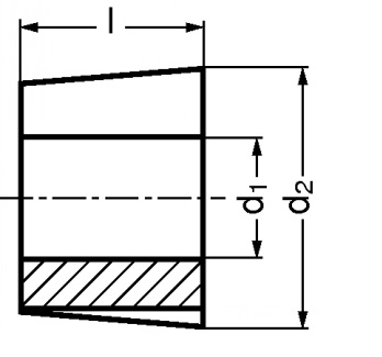 COLLAPSE TL TAPER LOCK 1108/24, вал 24 мм